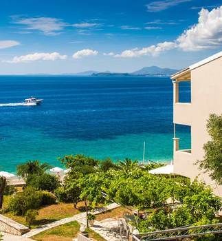 Krouzeri Beach Apartments Kentroma Luaran gambar